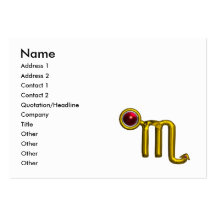 SCORPIO BUSINESS CARD TEMPLATE