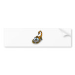 Scorpio Cartoon bumper stickers