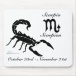 Scorpio Constellation/Zodiac Mousepad