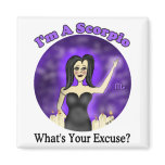 Scorpio Excuse Magnet