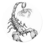 Scorpio Fighting Against Cancer stickers
