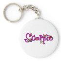 Scorpio Flowers keychains