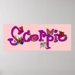 Scorpio Flowers posters