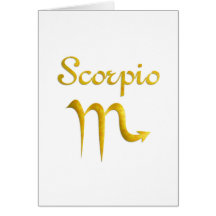 Scorpio Greeting Cards