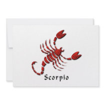 Scorpio Invitation