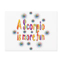 Scorpio is Fun postcards