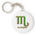 Scorpio keychains