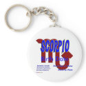 Scorpio keychains