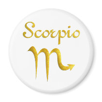Scorpio Refrigerator Magnet