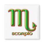 Scorpio Fridge Magnets