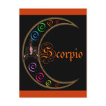 Scorpio Moons postcards