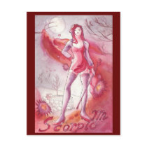 Scorpio Postcards