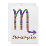 Scorpio Psychedelic invitations