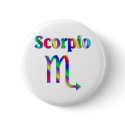 Scorpio Rainbow buttons