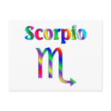 Scorpio Rainbow postcards