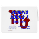Scorpio Rocks ! cards