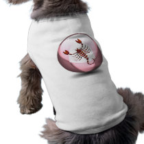 Scorpio Scorpion Dog Shirt