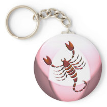 Scorpio Scorpion Keychain