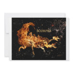 Scorpio-scorpion-s invitations