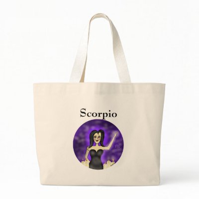 Scorpio Shopping Bag by Victoreeah