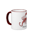 Scorpio Sign Ceramic Coffee Mug
