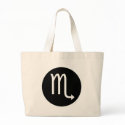 Scorpio Symbol bags