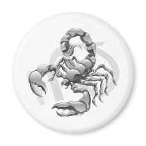 Scorpio the scorpion star or birth sign refrigerator magnets