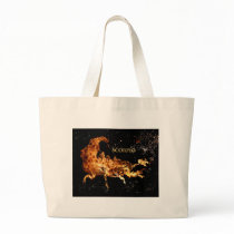 Scorpio Tote Bag - Zodiac Symbols Tote Bags