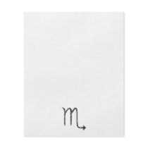 Scorpio. Zodiac Astrology Sign. Personalized Flyer