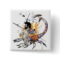 Scorpio Zodiac Buttons