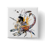 Scorpio Zodiac buttons