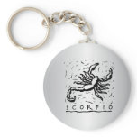 Scorpio Zodiac Keychain