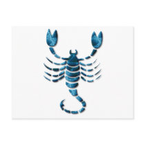 Scorpio Zodiac Postcard