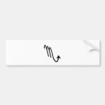 Scorpio, Zodiac Sign Bumper Sticker