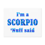 Scorpio Zodiac Sign postcards