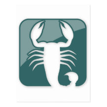 Scorpio Zodiac Sign Postcard