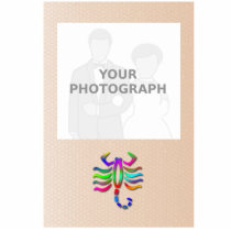 Scorpio Zodiac Star Sign Rainbow Photo Frame