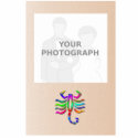 Scorpio Zodiac Star Sign Rainbow Photo Frame photo sculptures