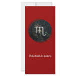 Scorpio Zodiac Star Sign Universe Bookmark rack cards