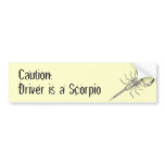 Scorpion Bumper Sticker bumper stickers