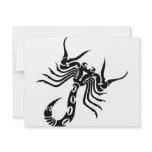 Scorpion Scorpio invitations