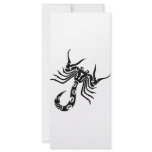 Scorpion Scorpio Rack Card Template