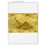 Scorpion Tails Abstract Cards