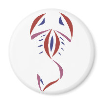 Scorpion Tattoo Magnet
