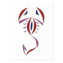 Scorpion Tattoo Postcard