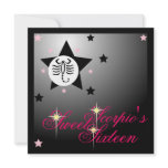 Scorpio's Zodiacal Fortune Sweet Sixteen-Customise invitations