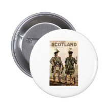 Scotland Art Pinback Buttons