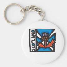Scotland Design Keychains