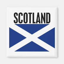 Scotland Flag Fridge Magnets