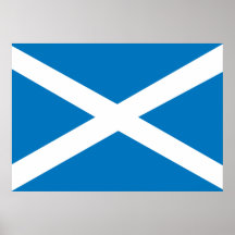 Scotland Flag Print